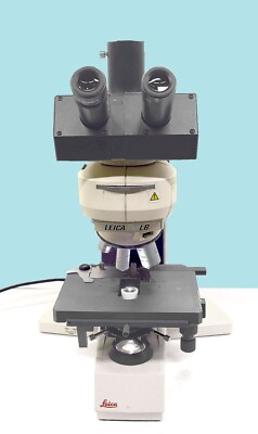 Leica DMLB Fluorescent Trinocular Biological Microscope,
