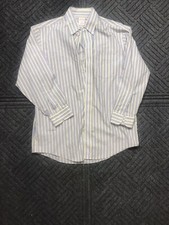 Brooks Brothers 346 Men's Long Sleeve Non Iron Striped Dress Shirt 16 - 2/3