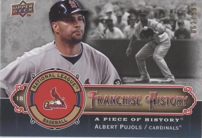 2009 Upper Deck A Piece of History - Albert Pujols #FH-AP - 1 of 1