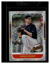 2021 Donruss #HI12 Shane Bieber Highlights Rapture