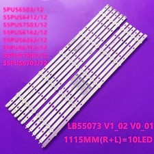 LED strips for Philips 55PUS6412 55PUS7503 55PUS6162 55PUS6262 55PUS6753 LB55073