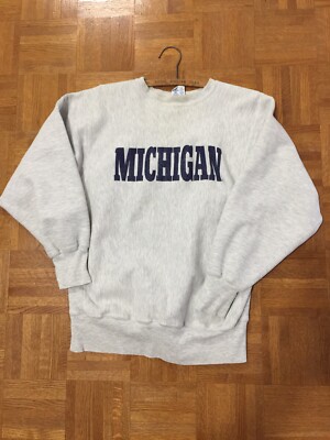 Vtg 90s Champion Reverse Weave Sweatshirt L University Of
