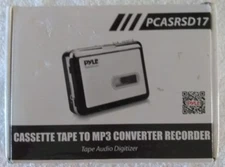 Pyle Cassette Tape to MP3 Converter Recorder - Tape Audio Digitizer #PCASRSD17