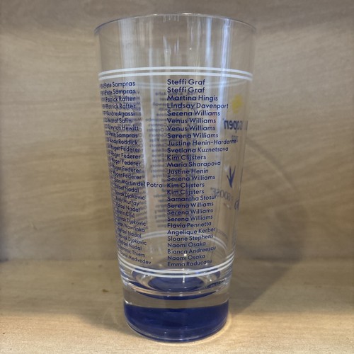 1 US OPEN 2022 TENNIS GRIGIO OCA VODKA MIELE DEUCE BICCHIERI PLASTICA EDIZIONE LIMITATA - Foto 2 di 5