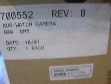 NEW REI BUS-Watch 8mm Video Surveillance Camera pn - 700552 black white