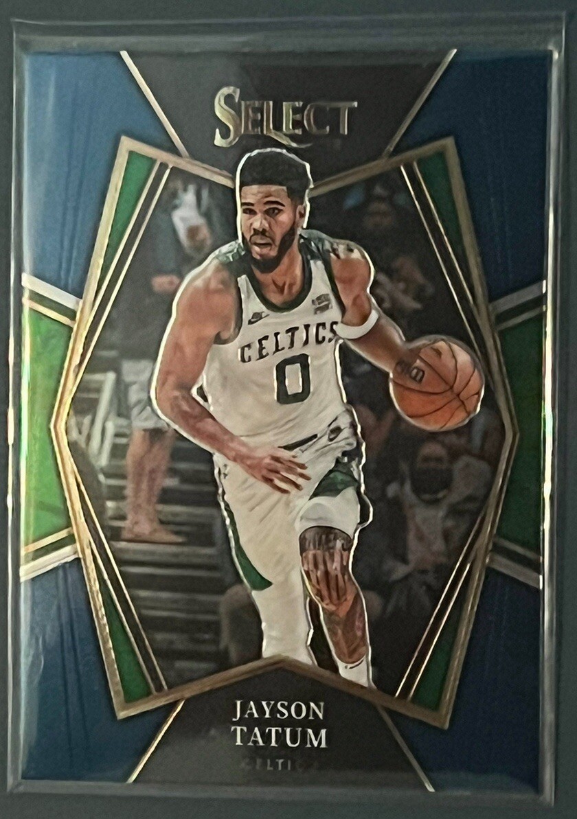 JAYSON TATUM #172 - PREMIER LEVEL BLUE PARALLEL 2021-2022 PANINI