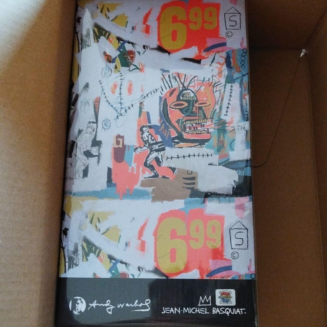 BE@RBRICK 400% Andy Warhol × JEAN-MICHEL BASQUIAT #4 MEDICOM BE@RBRICK 400% Andy Warhol × JEAN-MICHEL BASQUIAT #4 MEDICOM
