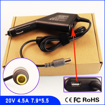 Laptop Auto Ladegerät Adapter + USB für IBM Lenovo Thinkpad SL300 SL400 X301s