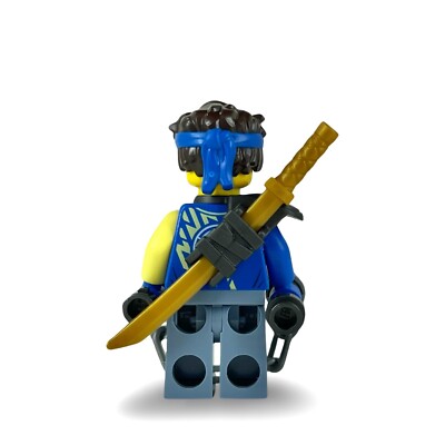 【RANDI JO FABRICATIONS】 SW / RJ M.U.T. LEGO NINJAGO CORE JAY Mini Figure 71785 71765 Blue bandana