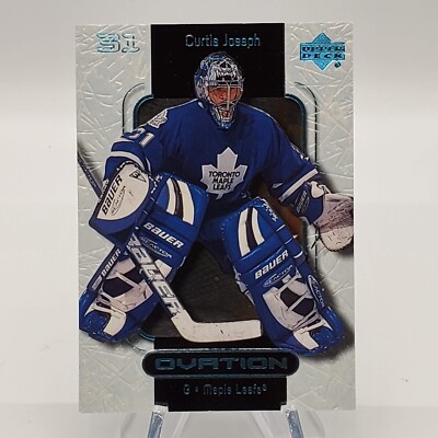 2000-01 Upper Deck Ovation #55 Curtis Joseph Maple Leafs