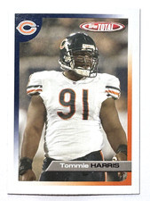 TOMMIE HARRIS Chicago Bears 2005 Topps Total Football Card #291