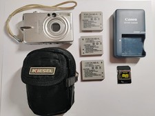 Canon PowerShot SD200 ELPH w/LOTS of extras! -Case-3x batteries - 1 Gig Mem Card