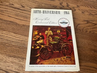 Henry Ford Book Lot 1926 Good Morning + 1964 Auto-Universum Centennial Edition