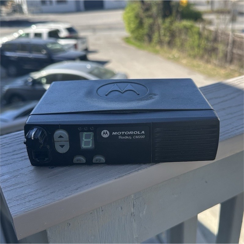 Motorola Radius CM200 Mobile/In-Vehicle Radio Black