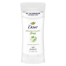 Aluminum-Free Women's Deodorant Cucumber  Green Tea Scent 2.6 oz