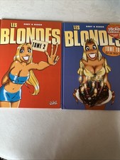 BD - LES BLONDES : lot de 2 albums (tomes 1 et 10)