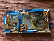Power Rangers Dino Thunder Brachio Morpher 100% Complete With Box (not mint)