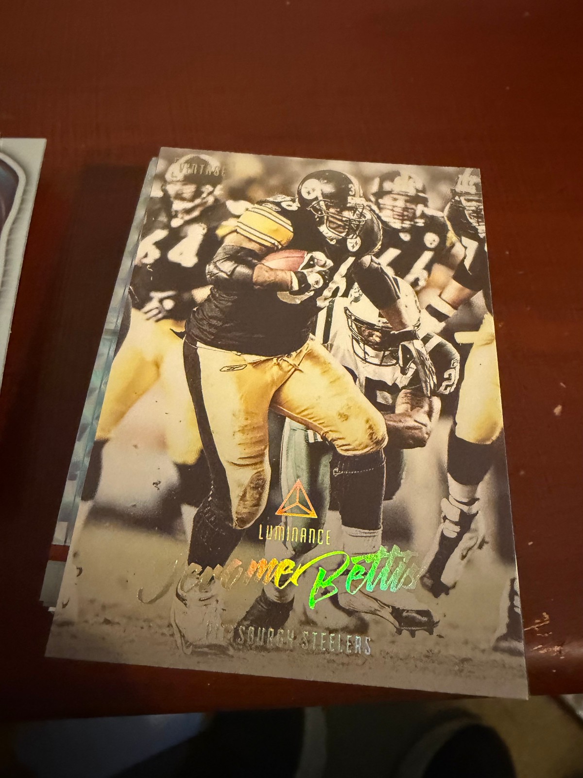 2020 Panini Luminance #VP4 Jerome Bettis Vintage Performers Steelers
