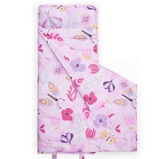 david's kids Toddler Nap Mat Set with Removable Pillow, Ultra Soft Slumber Bags
