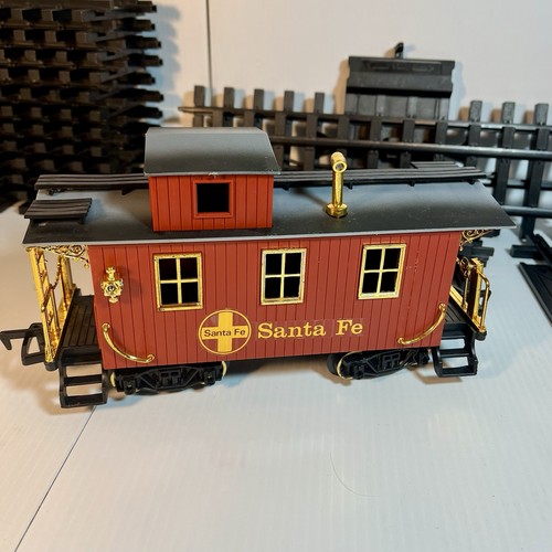 Vintage Gold Rush Express G-Scale Train Set By New Bright No. 186 Untested - Picture 11 of 16