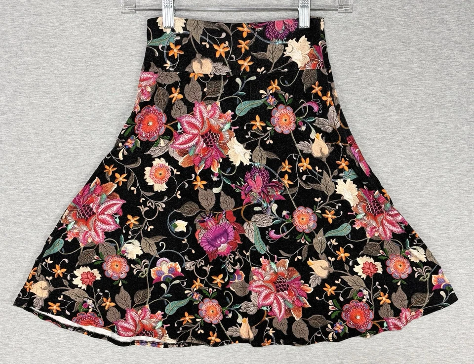 Falda Floral Salaam Para Mujer XS Caprichosa Boho De Colección Años 90 Y2K Cottagecore Diversión Foto 2 de 4