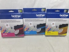 Set Of 3 Brother Genuine Sublimation Ink Cartridges SP01C/M/Y exp 8/25