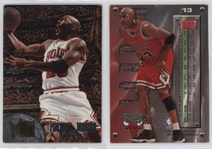 1995-96 Fleer Metal Michael Jordan #13 HOF