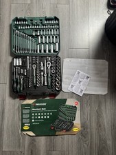 Parkside 216 Piece Car Ratchet & Socket Bit Set High Quality Laser Cut Vehicle