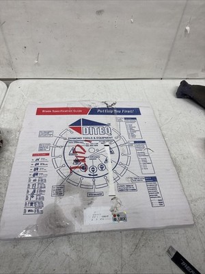 DITEQ C-32BR Diamond Concrete Blade 16'' X .125   D11162