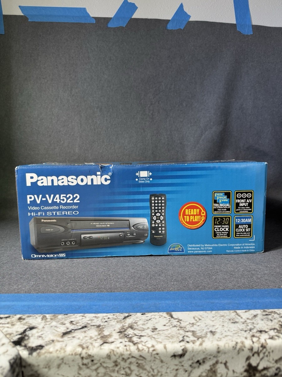 Panasonic PV-V4522 VHS VCR for sale online | eBay