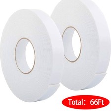 Double Sided Tape Foam Adhesive Weatherproof Tape for DIY/Craft/Office/Garden