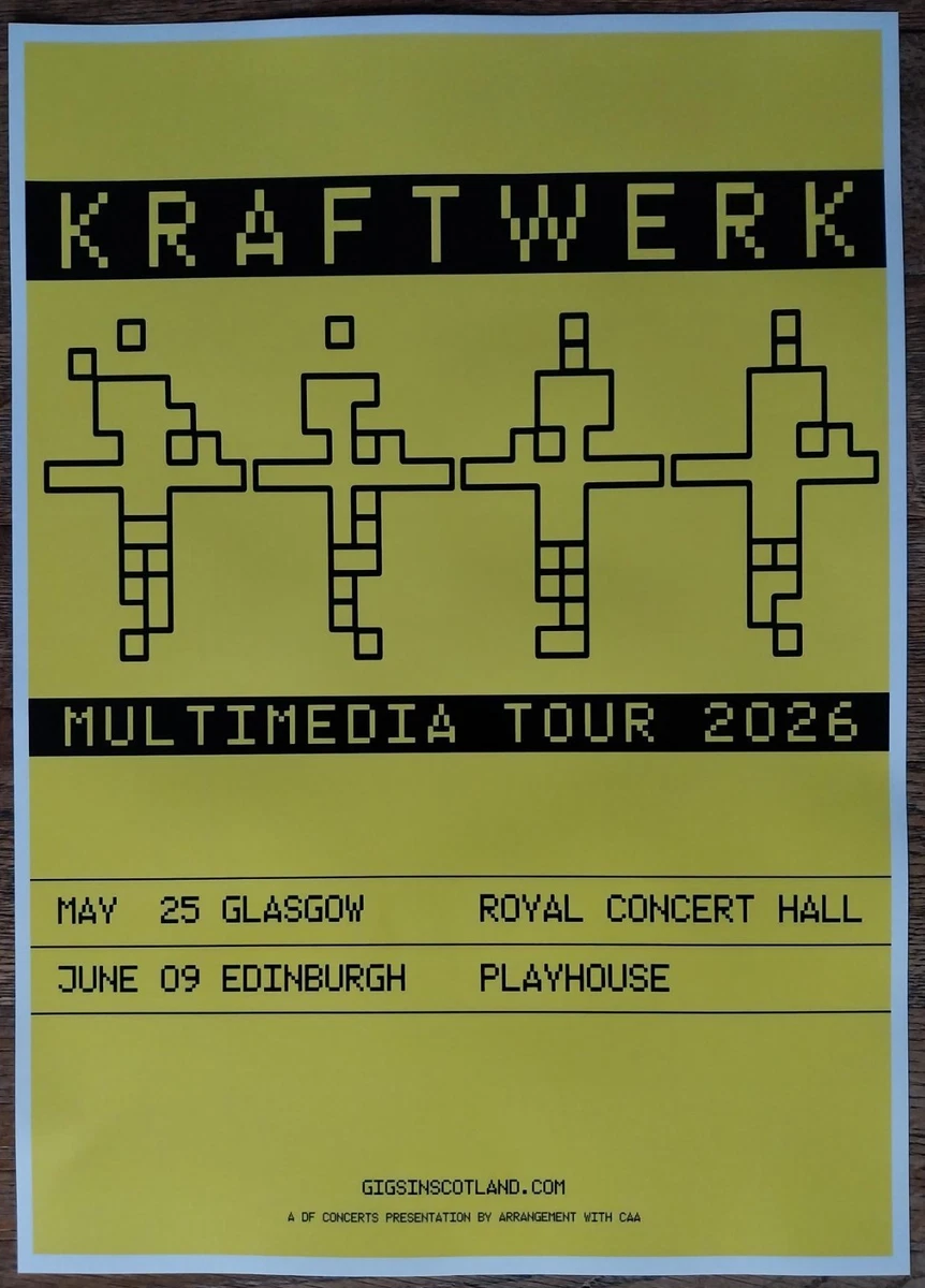 kraftwerk poster products for sale | eBay UK