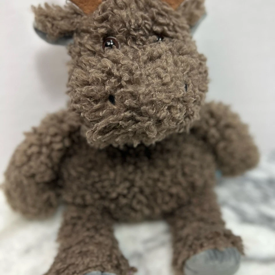 The Manhattan Toy Company Curly Q Moose Plush Stuffed Animal Foto 3 de 4