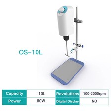 Electric Overhead Stirrer Mixer Agitator Homogenizer os-10L similar to JOANLAB