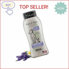 Wahl USA 4-in-1 Calming Pet Shampoo for Dogs &ndash; Cleans, Conditions, Detangles, &