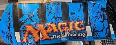 Wizards of the Coast Blue Magic the Gathering Promo Banner Reversible See Photos