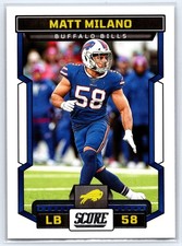 2023 Score #260 Matt Milano - Buffalo Bills