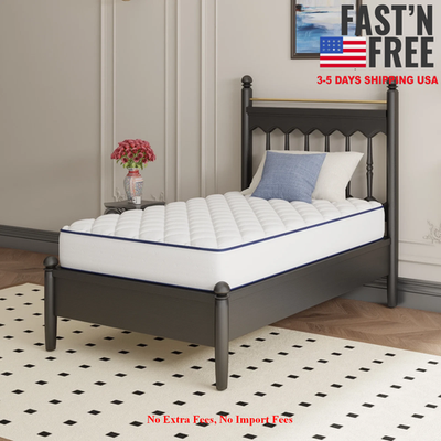 #ad HOT SALE Pearl 6quot; Twin Size Medium Adult Supportive Innerspring Mattress $54.57