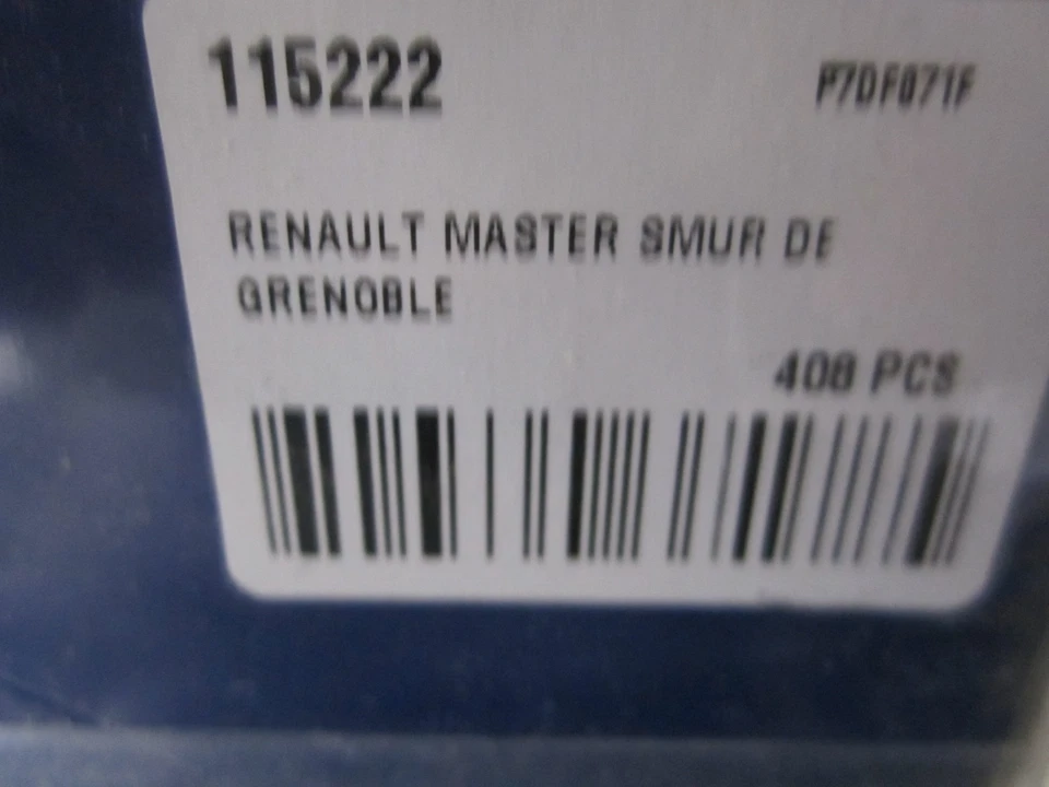 1/43 ELIGOR FOURGON AMBULANCE RENAULT MASTER SMUR CHU DE GRENOBLE NEUF BOITE - Photo 4/4