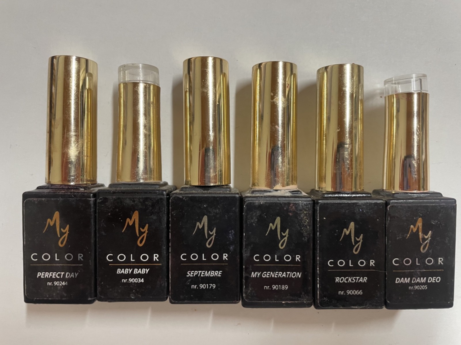 Vernis à ongles My Color coffret 6 pièces pour vos soirées et bureau