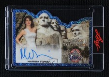 2026 Leaf Metal Presidents' Day Blue Shimmer 1/3 Marisa Tomei #MR-MT1 Auto 17uv