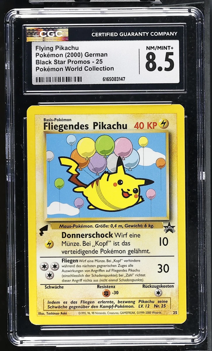 Pikachu Pokémon TCG German Individual Collectible Card Games for