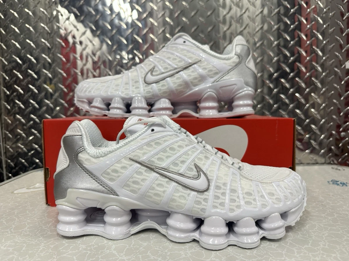 Nike Shox TL 2019 White Silver W for sale | eBay