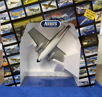 New Franklin Mint Armour Collection B11E373 1:48 Scale DC3-Braniff