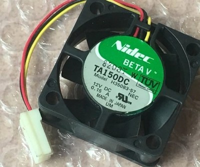 1 pc. New TA150DC H35083-57 DC12V 0.15A 4cm 4015 3 Wire Cooling Fan *le