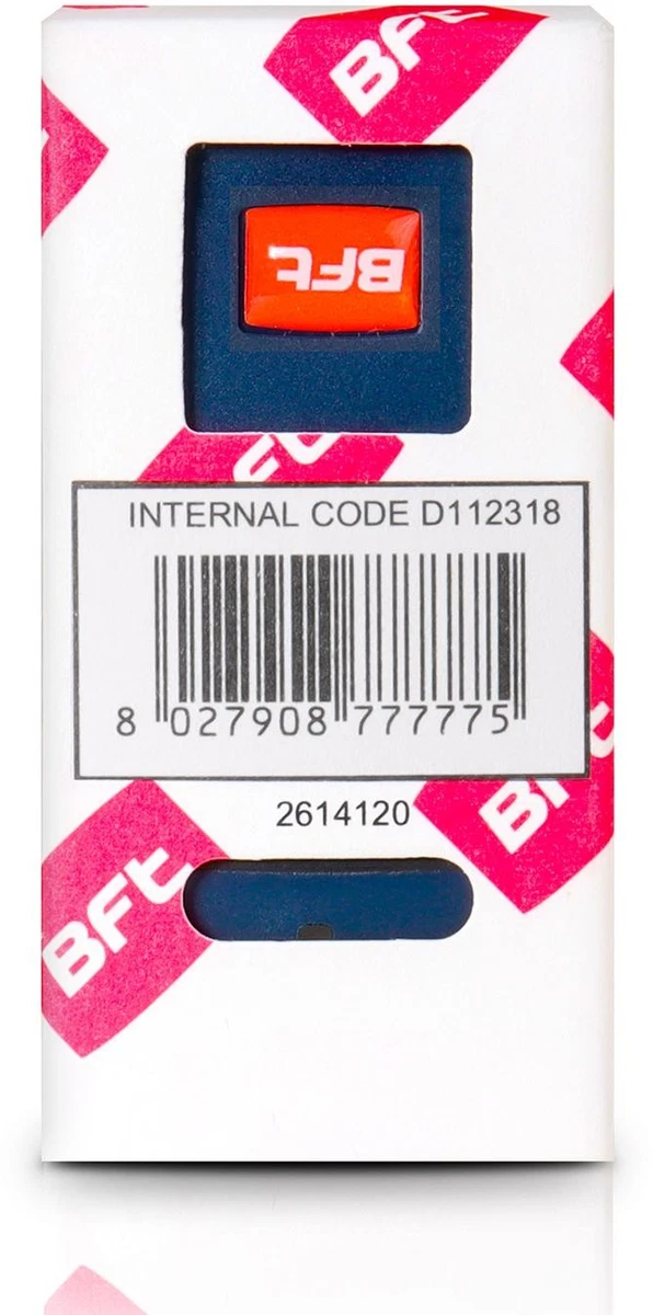 Télécommande 2 canaux BFT MITO COOL C2 433.92Mhz (D112306)