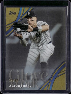 2026 Topps Glove Work Aaron Judge #GW-32 24/50