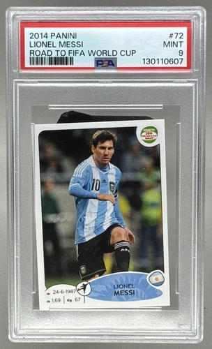 World Cup Lionel Messi 2013 Panini World Cup Lionel Messi #72