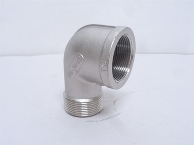 244168 New-No Box; Industry-Std 1LTW1 Street Elbow; 90Deg; SS-304; 1-1/2NPT