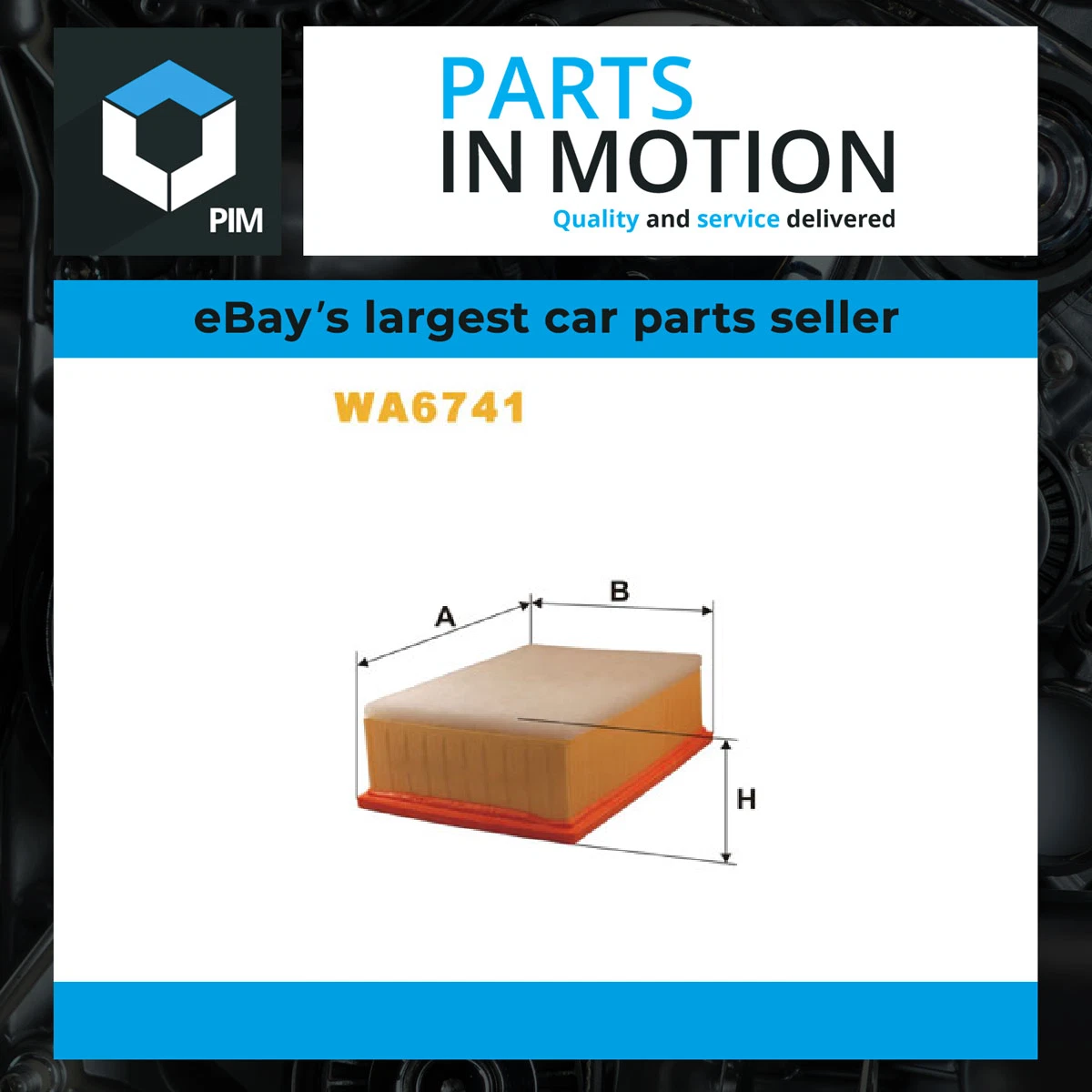 WIX Filters - 49111 Heavy Duty Air Filter, Pack Of 1